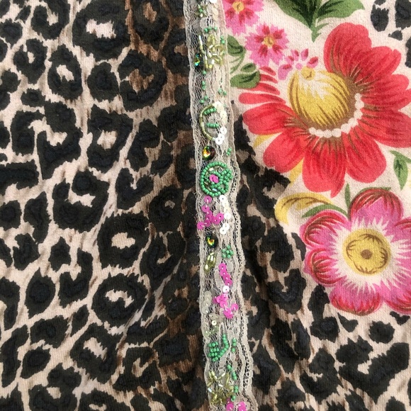 Flower Leopard Sweater - Picture 3 of 4